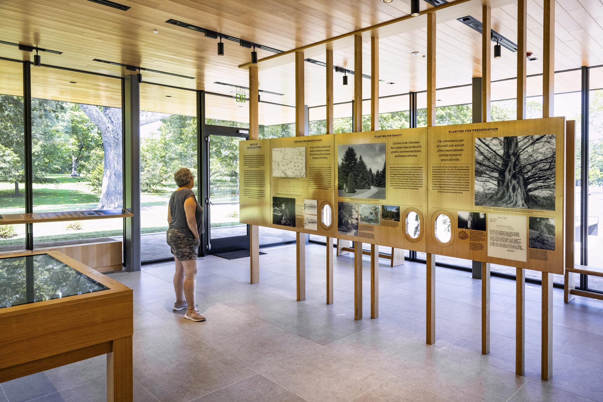 Visitor Center at Bayard Cutting Arboretum