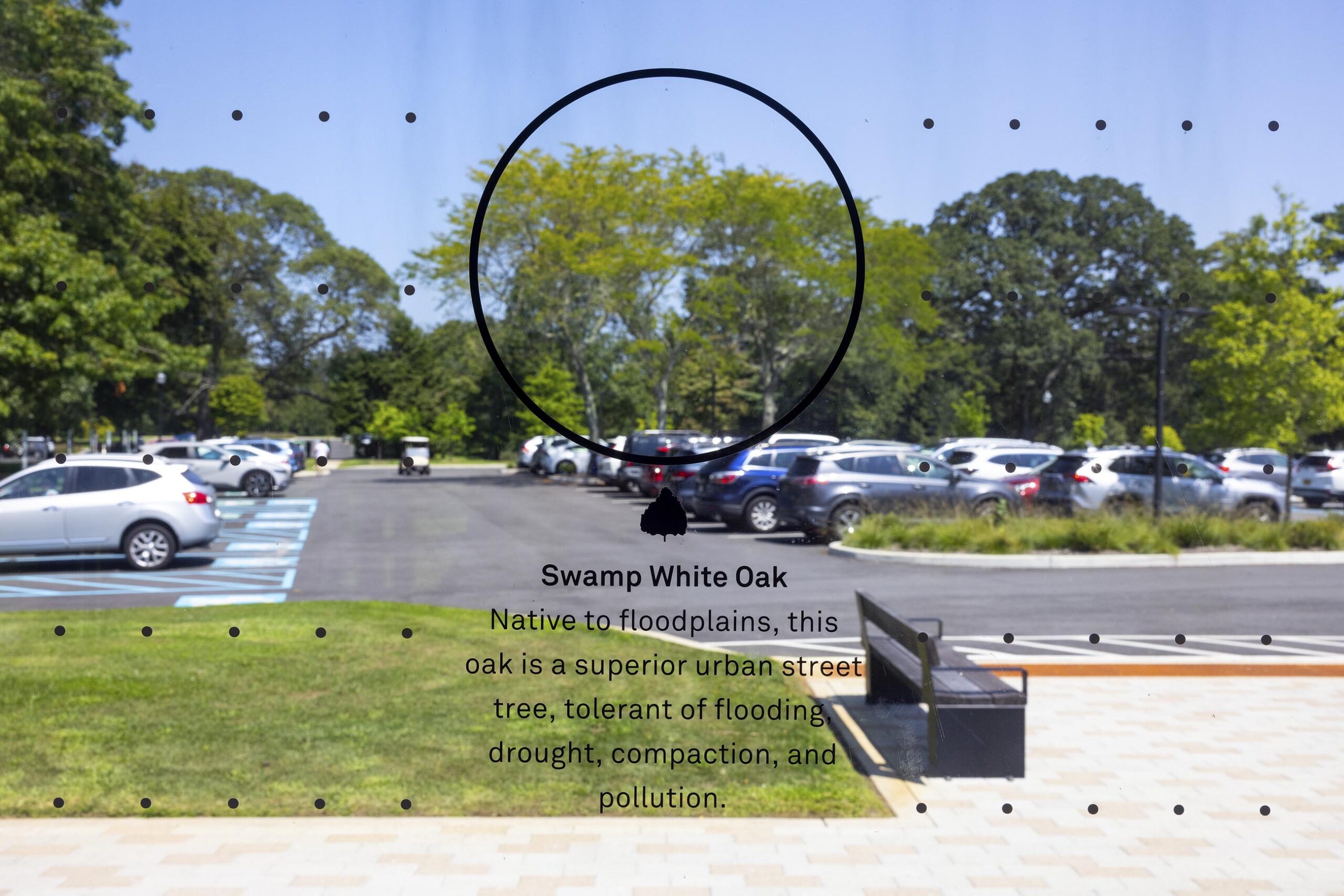 Visitor Center at Bayard Cutting Arboretum