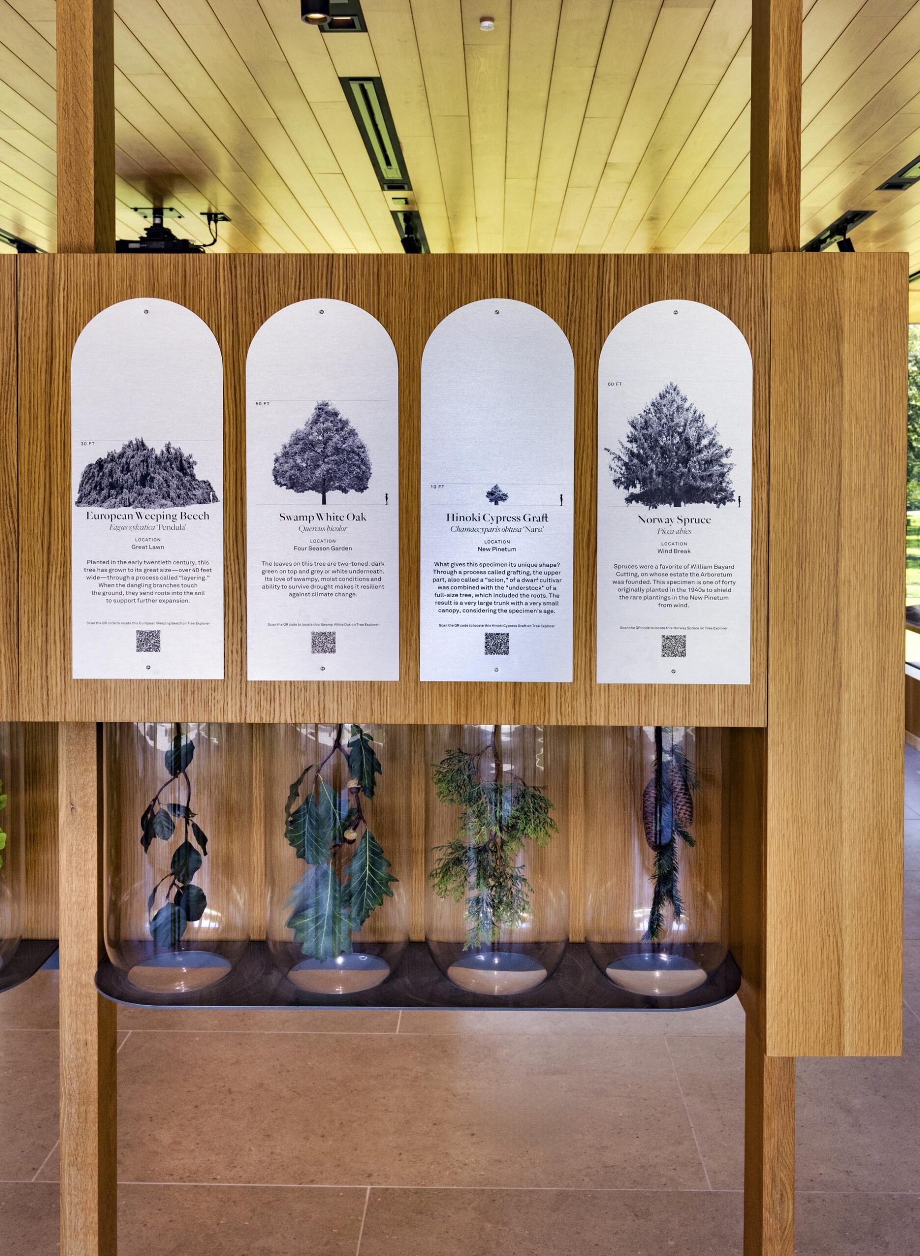 Visitor Center at Bayard Cutting Arboretum