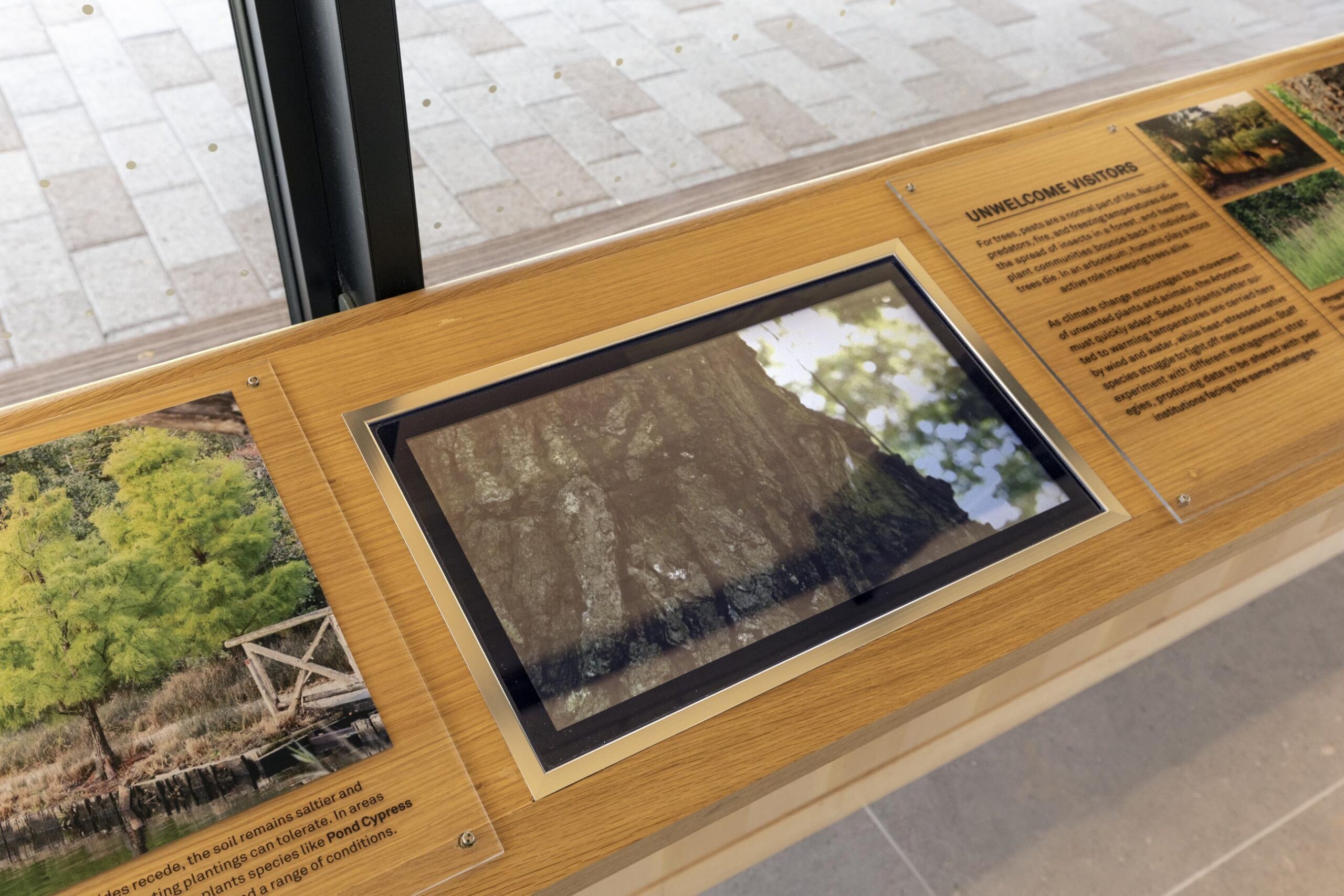 Visitor Center at Bayard Cutting Arboretum